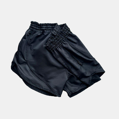 "VERSAFLEX" MUAY THAI SHORTS - BLACK