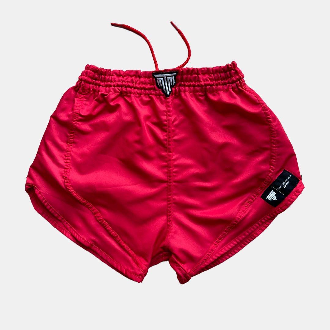 "VERSAFLEX" MUAY THAI SHORTS - RED