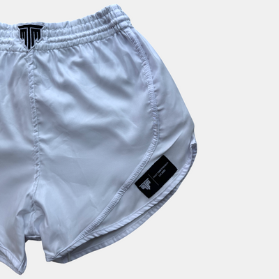 "VERSAFLEX" MUAY THAI SHORTS - WHITE