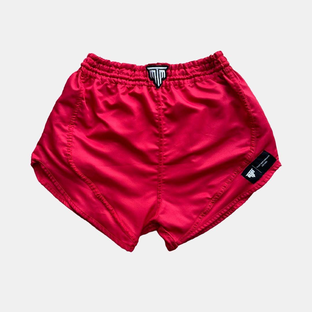 "VERSAFLEX" MUAY THAI SHORTS - RED