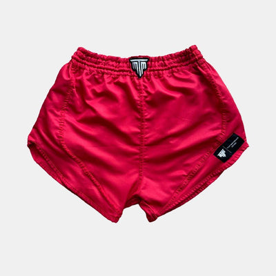 "VERSAFLEX" MUAY THAI SHORTS - RED