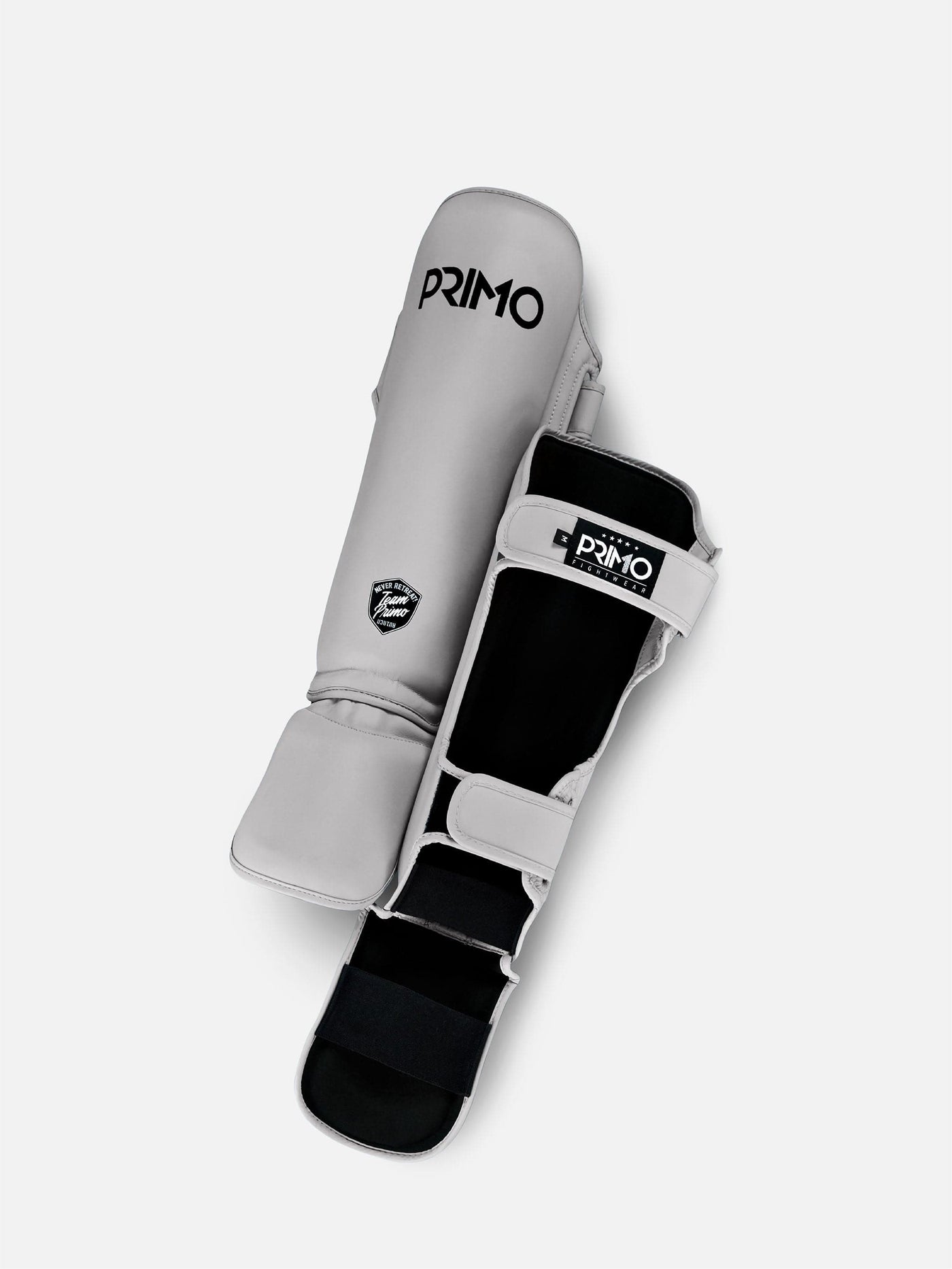 Classic Muay Thai Shinguard - Grey