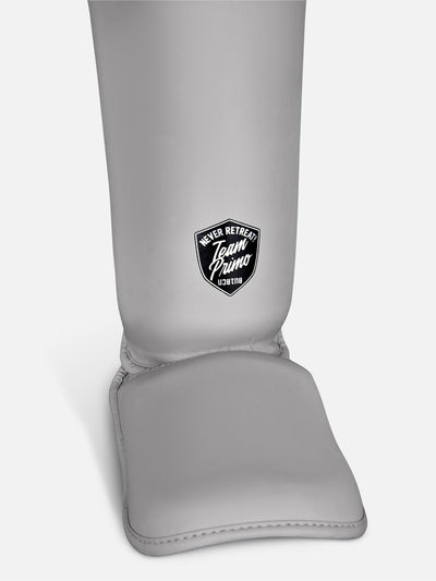 Classic Muay Thai Shinguard - Grey