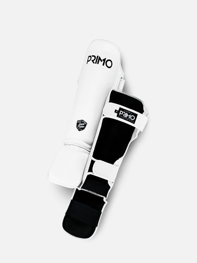 Classic Muay Thai Shinguard - White