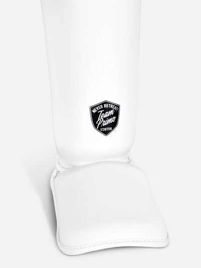 Classic Muay Thai Shinguard - White